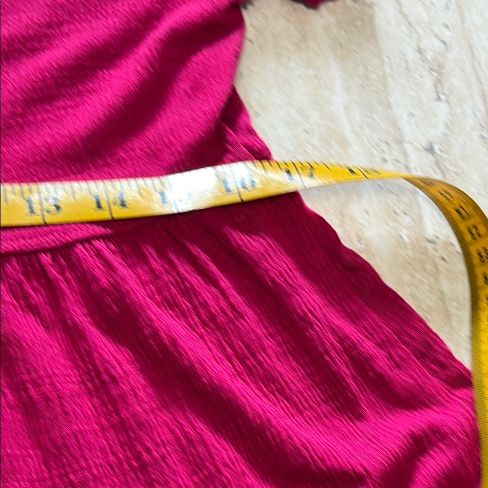 Max studio, Vibrant Pink Tiered Dress - Picture 9 of 14